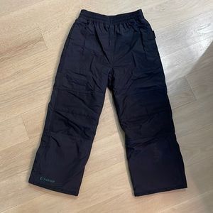 Black Dot Snowboard Pants Youth Medium